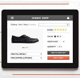 ecommerce website design sidebar1